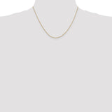 14k .9mm Round Snake Chain-WBC-SNA080-18