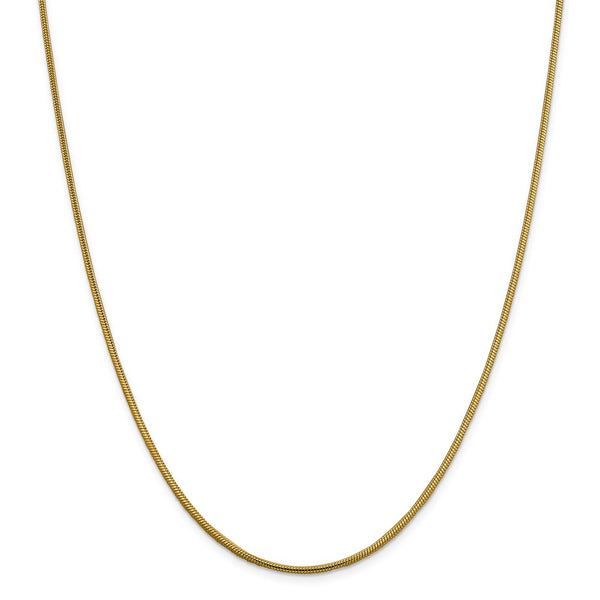 14k 1.85mm Round Snake Chain-WBC-SNA180-30