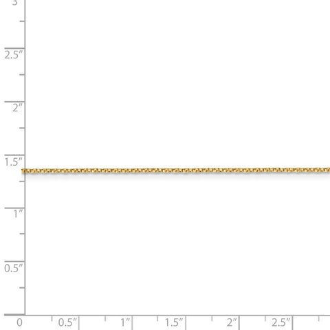 14k .95mm Twisted Box Chain-WBC-TSB045-24