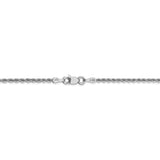 14k WG 2.0mm Regular Rope Chain-WBC-W014S-30