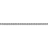 14k WG 2.5mm Regular Rope Chain-WBC-W018S-30