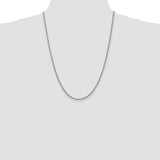 14k WG 2.5mm Regular Rope Chain-WBC-W018S-24