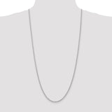 14K WG 2.75mm Regular Rope Chain-WBC-W021S-30