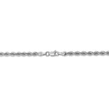 14k WG 3.0mm Regular Rope Chain-WBC-W023S-24