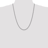 14k WG 3.0mm Regular Rope Chain-WBC-W023S-24