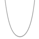 14k WG 3.0mm Regular Rope Chain-WBC-W023S-30