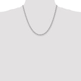 14k WG 4.0mm Regular Rope Chain-WBC-W030S-20