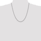 14k WG 4.0mm Regular Rope Chain-WBC-W030S-22