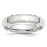Sterling Silver 6mm Comfort Fit Band