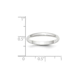 10KW 2.5mm LTW Half Round Band Size 4-1WHRL025-4-WBC