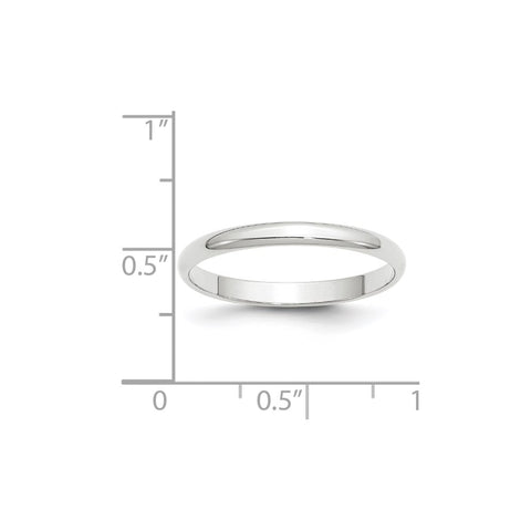 10KW 2.5mm LTW Half Round Band Size 4-1WHRL025-4-WBC