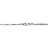 14k WG 1.5mm Box Chain-WBC-WLB150-20