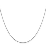 14k WG .8mm Octagonal Snake Chain-WBC-WOS080-16