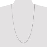 14k WG 1.0mm Octagonal Snake Chain-WBC-WOS100-30