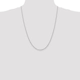 14k White Gold 1.85mm D/C Quadruple Rope Chain-WBC-WQT014-24