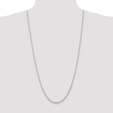 14k White Gold 2.75mm D/C Quadruple Rope Chain-WBC-WQT021-30