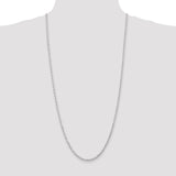 14k White Gold 3.0mm D/C Quadruple Rope Chain-WBC-WQT023-30