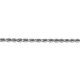 14k White Gold 4mm D/C Quadruple Rope Chain-WBC-WQT030-30