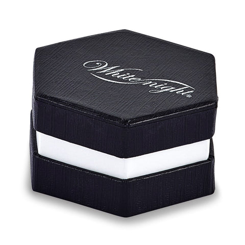 Sterling Silver Rhodium-plated Champagne Diamond Small Flower Post Earrings-WBC-QE10700