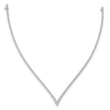 14KW 9.29ct w/ Jump Ring & No Pendant Diamond Necklace Mounting-WBC-X10012W