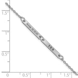 10KW Brushed 2 Station Bracelet-WBC-10XNA1180/2W