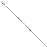 10KW Brushed Epoxied 3 Station Bracelet-WBC-10XNA1183/3W