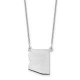 14KW Arizona State Necklace-WBC-XNA706W-AZ