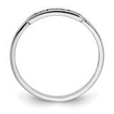 10K White Gold Personalized Name Bar Ring-WBC-10XNR89W