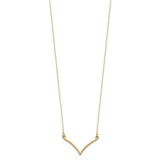 14k V Necklace-WBC-XP5059